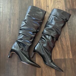 Zara Slouchy Boots